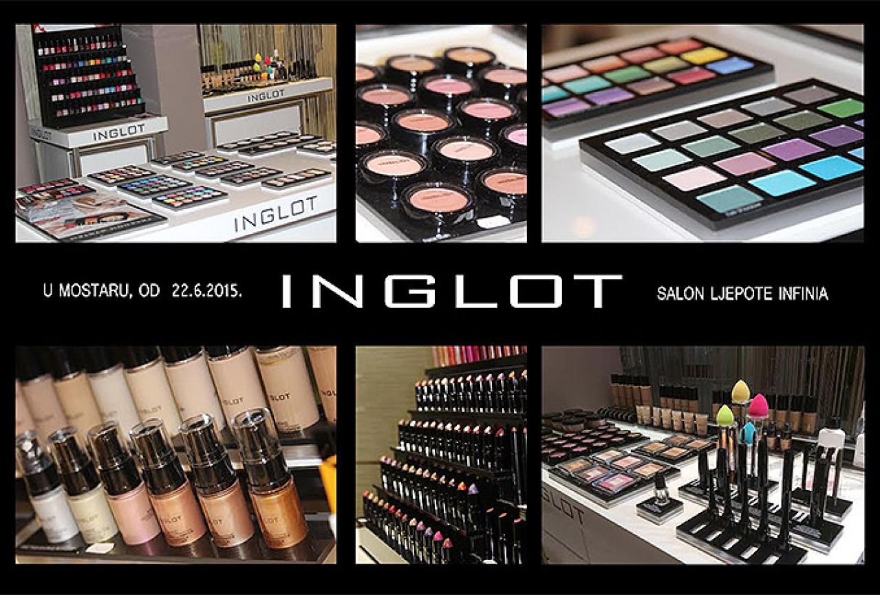 Inglot cosmetics - renomirani svjetski brand od sada i u Mostaru