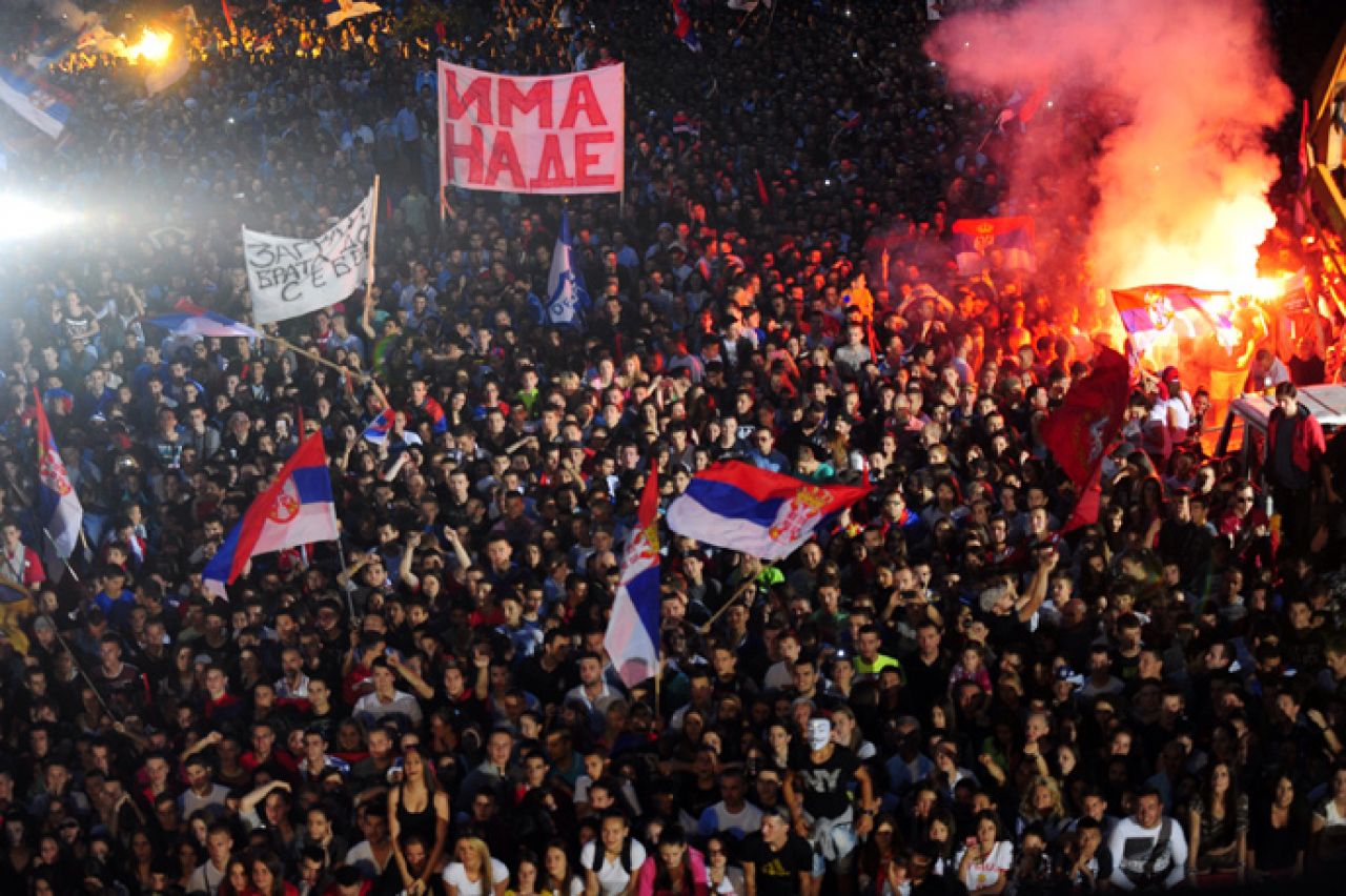 Ludilo u Beogradu: 50.000 navijača dočekalo "novozelanđane"