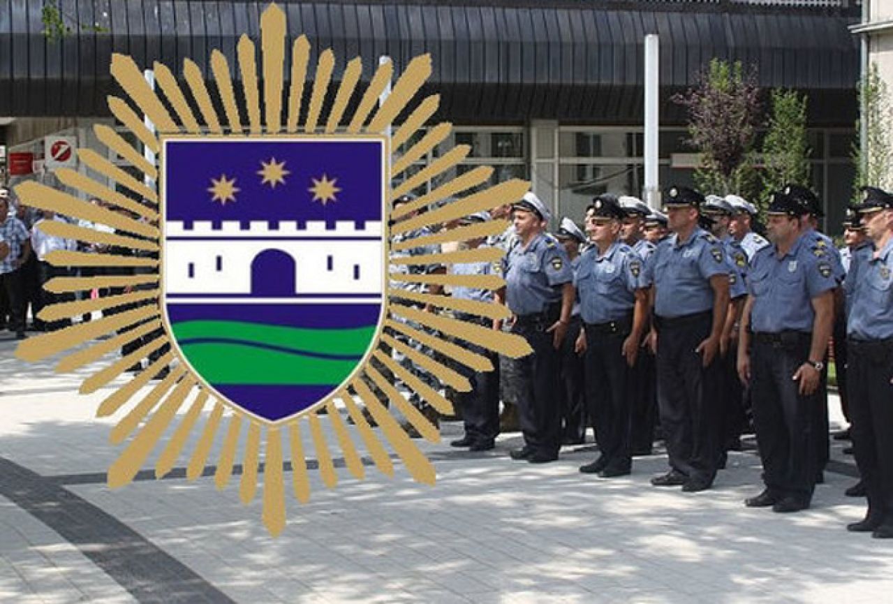 Policija Unsko-sanske županije u generalnom štrajku
