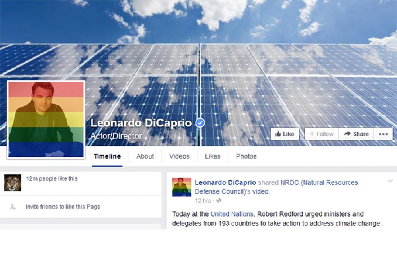 Dugina zastava na profilnoj fotografiji Facebookov je novi eksperiment