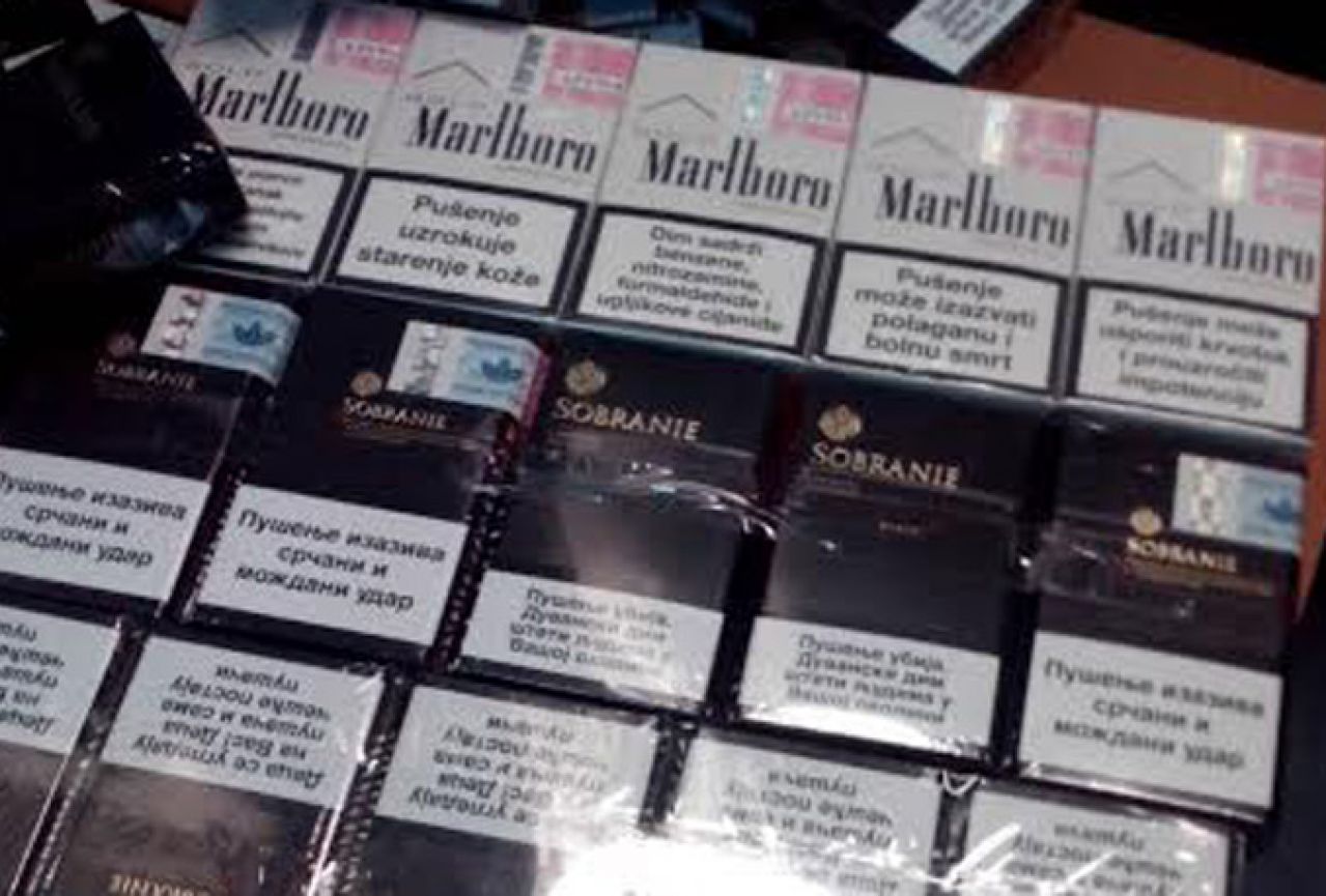 Policija u Trebinju oduzela 45 paklica cigareta
