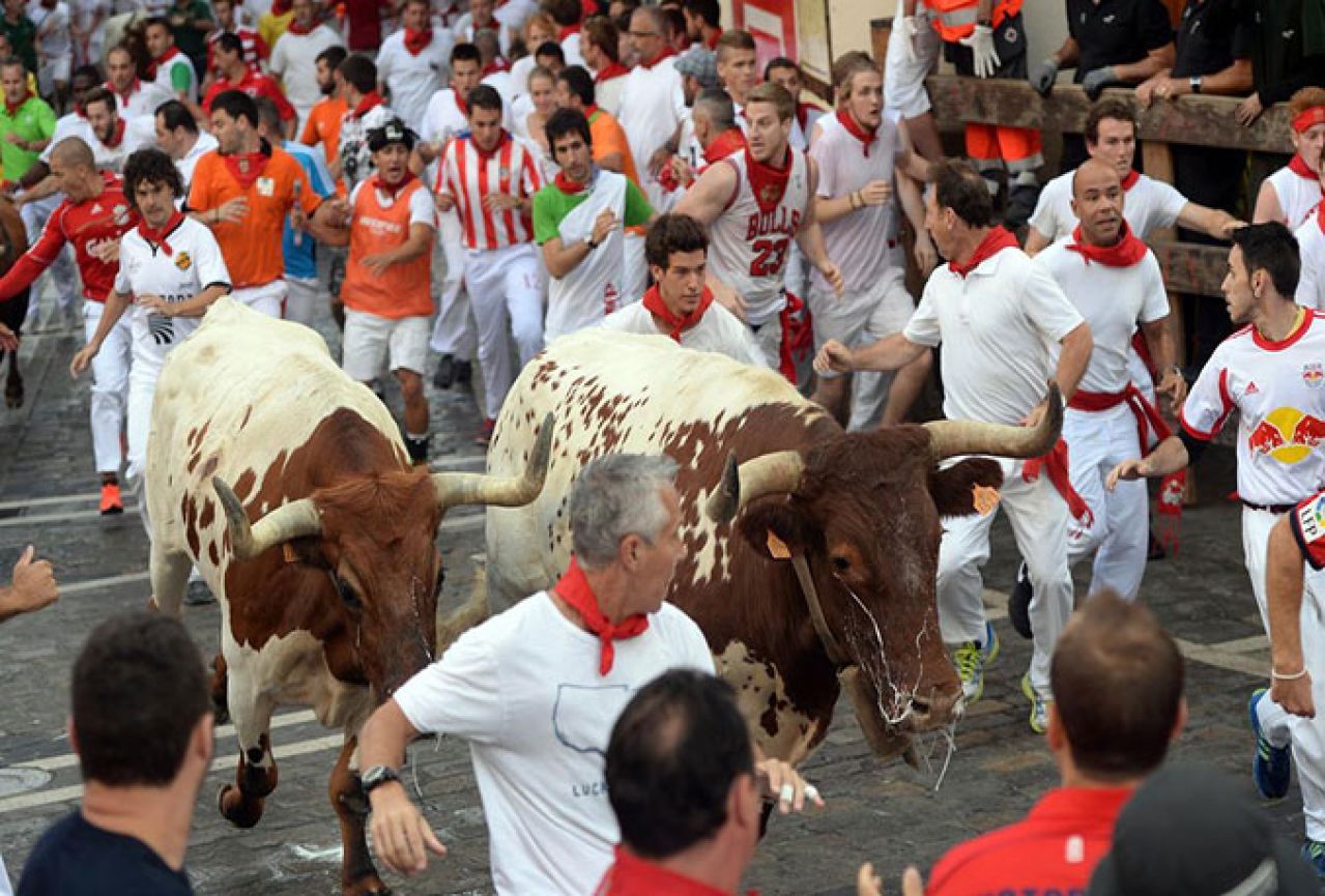 U utrci s bikovima ozlijeđeno sedam osoba