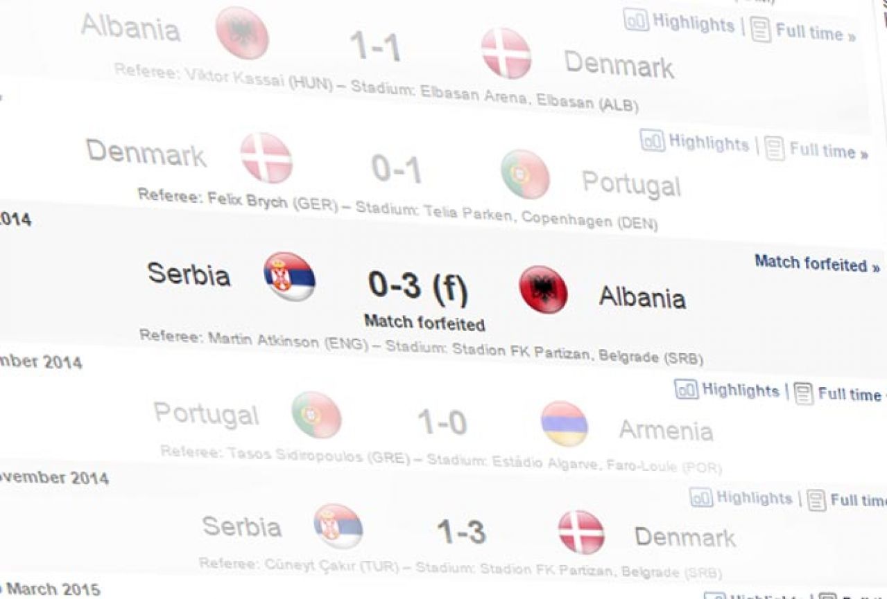 UEFA potvrdila kaznu: Srbija s -2 nema šanse za prvenstvo
