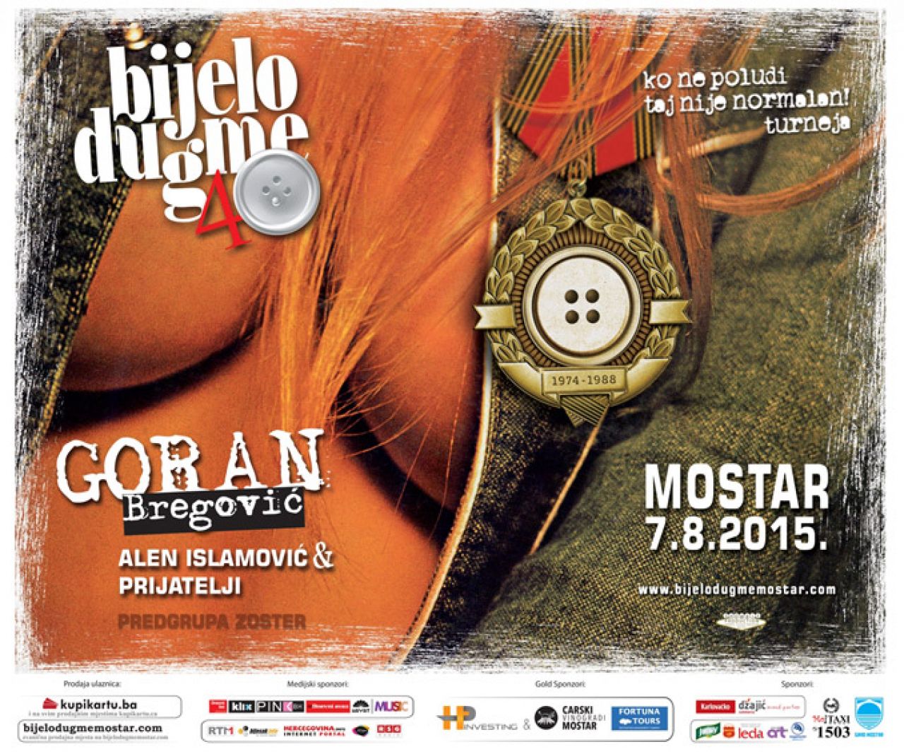 Pogledajte kako je Goran Bregović pozvao fanove na koncert u Mostaru