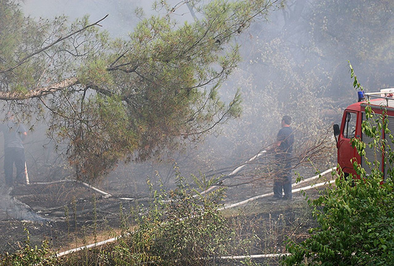 Trebinje: Požar se širi prema minskom polju