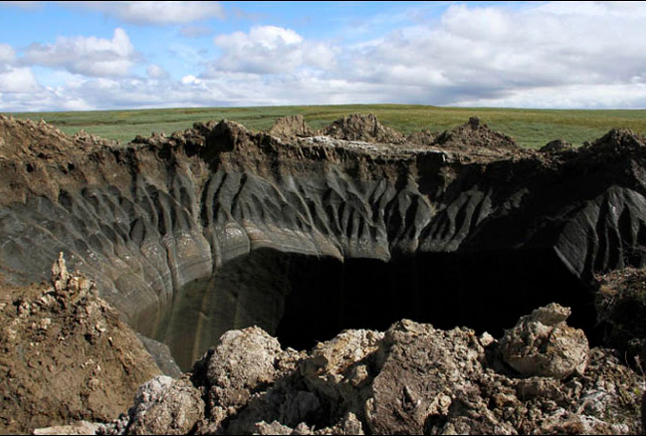 'Tajanstveni krater' na Sibiru pretvara se u veliko jezero