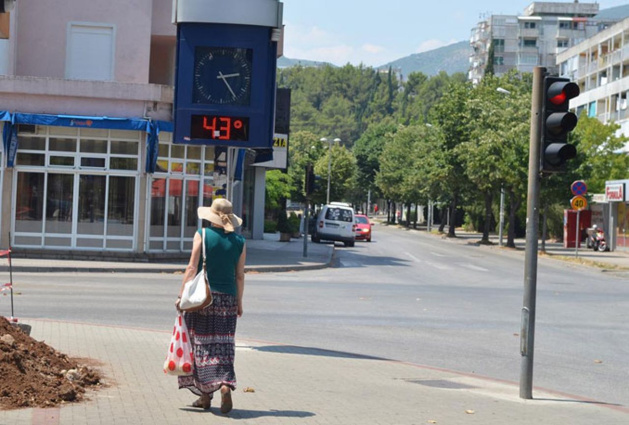 Mostar se probudio na 31°C; danas se očekuje 42°C