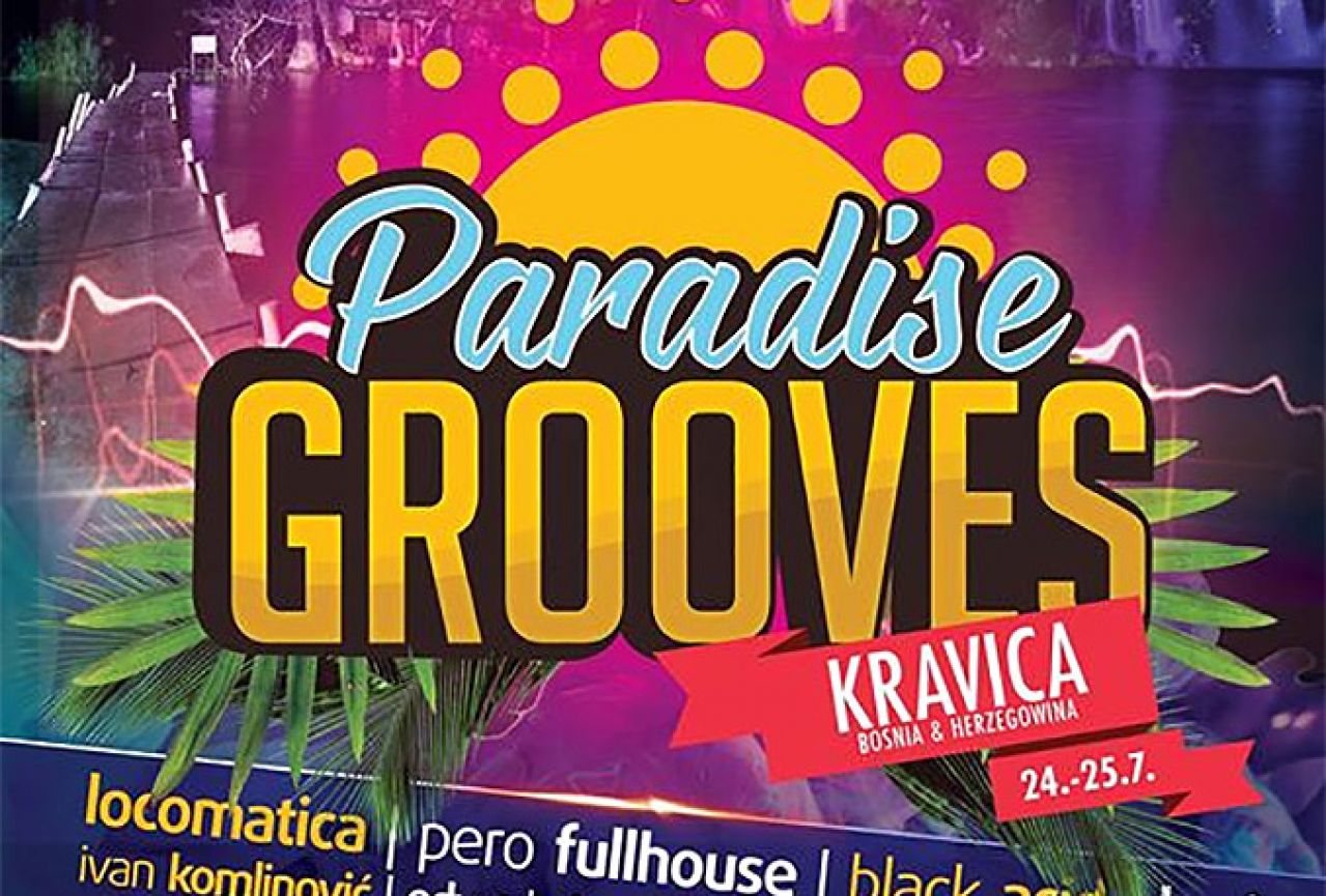 Sutra na vodopadu Kravice započinje Paradise Grooves