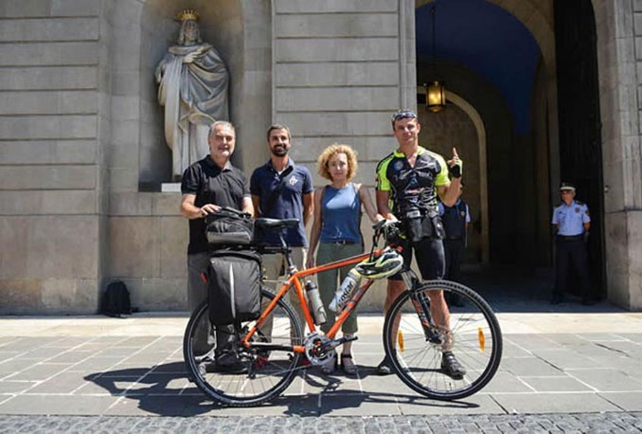 Biciklom iz Sarajeva stigao u pobratimski grad Barcelonu