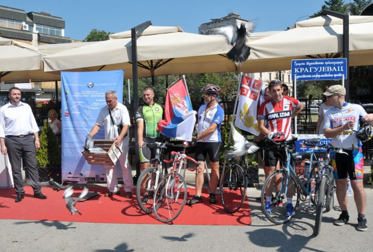 Biciklisti iz Kragujevca u subotu stižu u Mostar