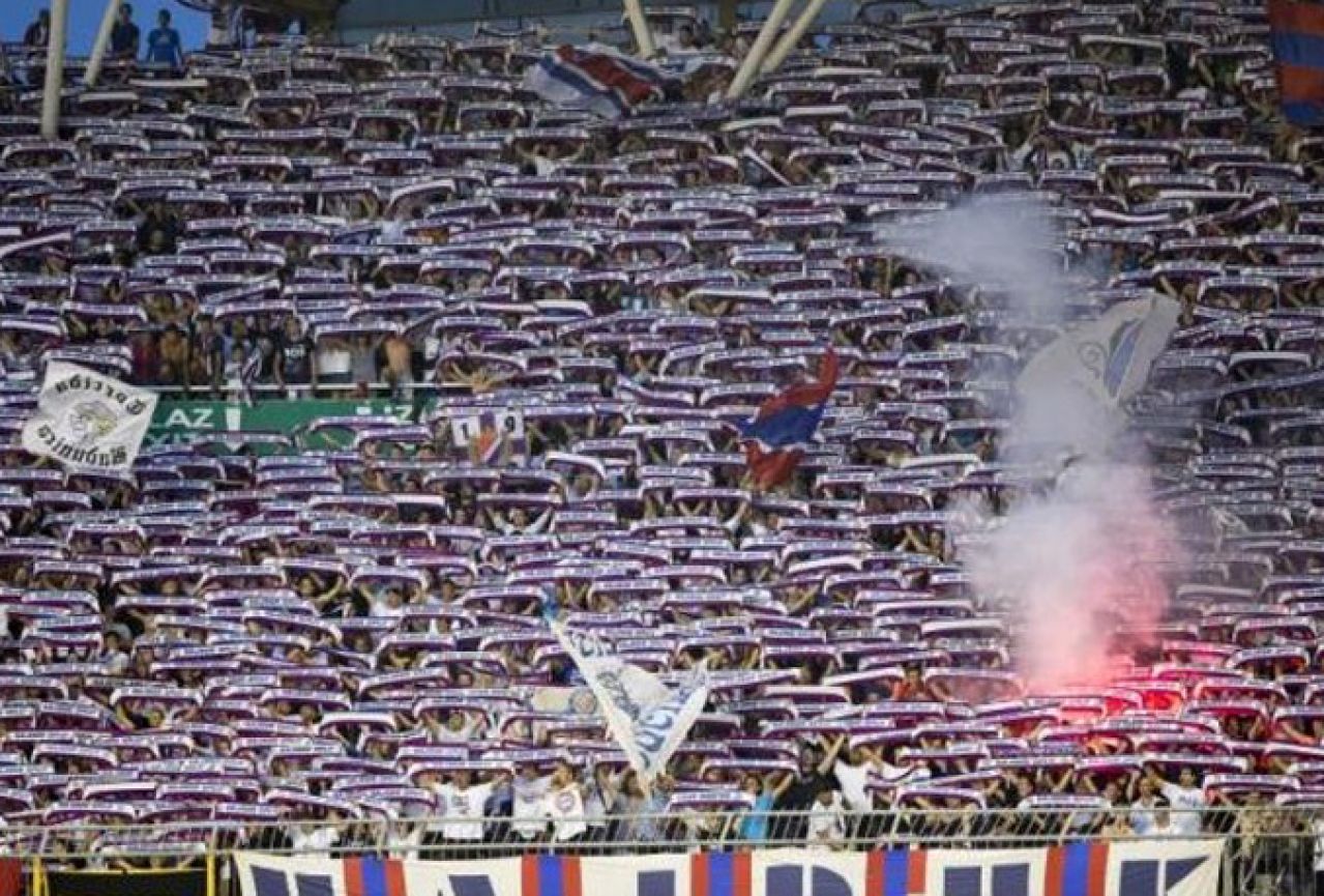Hajduku kazna od 15.000 eura i zatvaranje dijela tribine