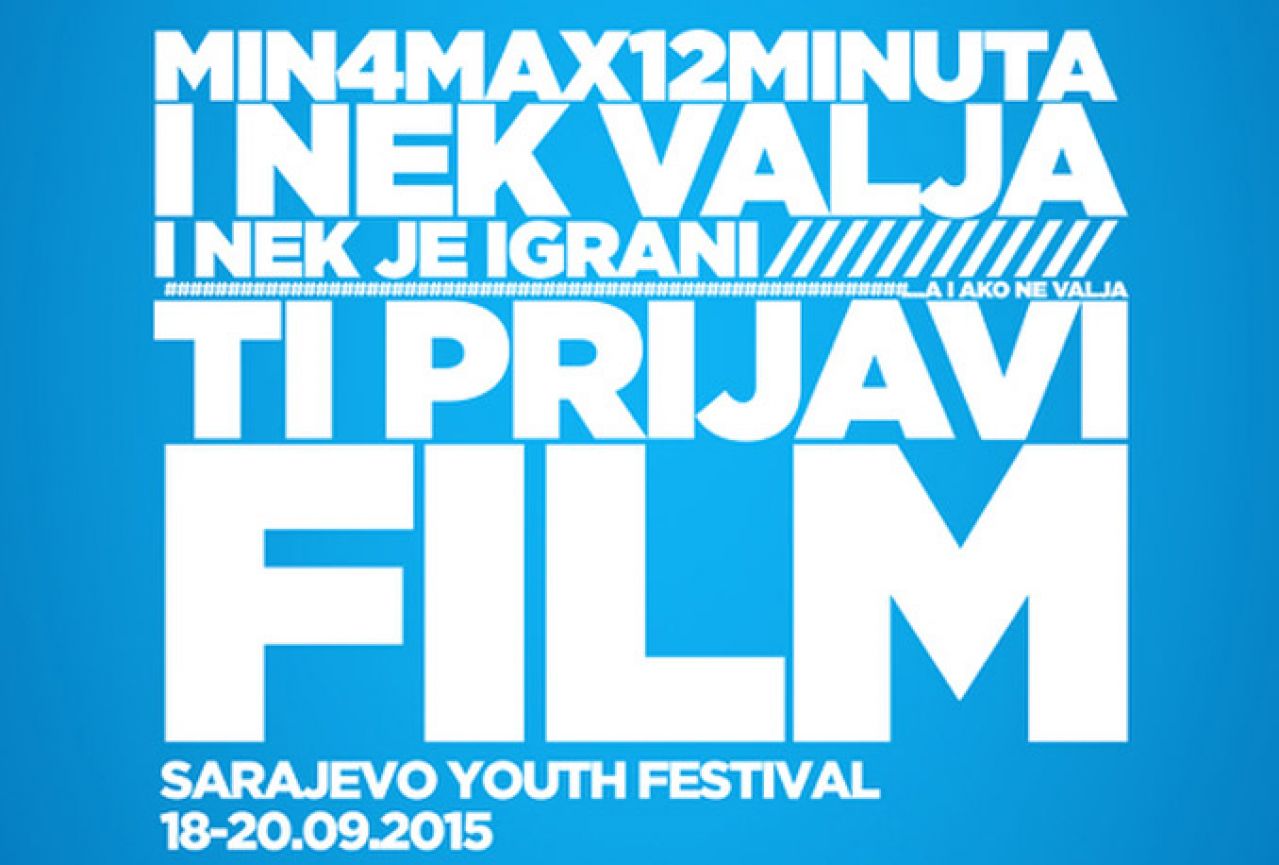 Drugi rok za prijavu filmova na sedmi Youth Film Festival Sarajevo