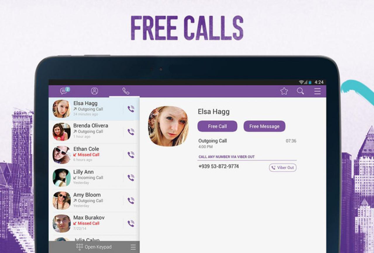 Poboljšane opcije i kvalitet poziva na Viberu