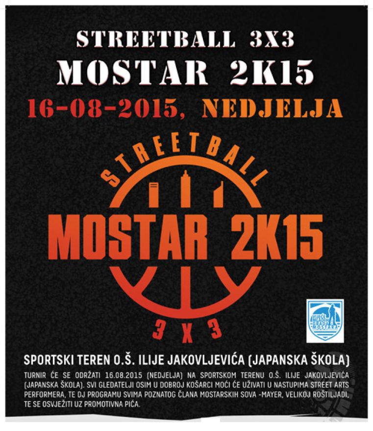 Streetball Mostar: Nedjelja rezervirana za košarku