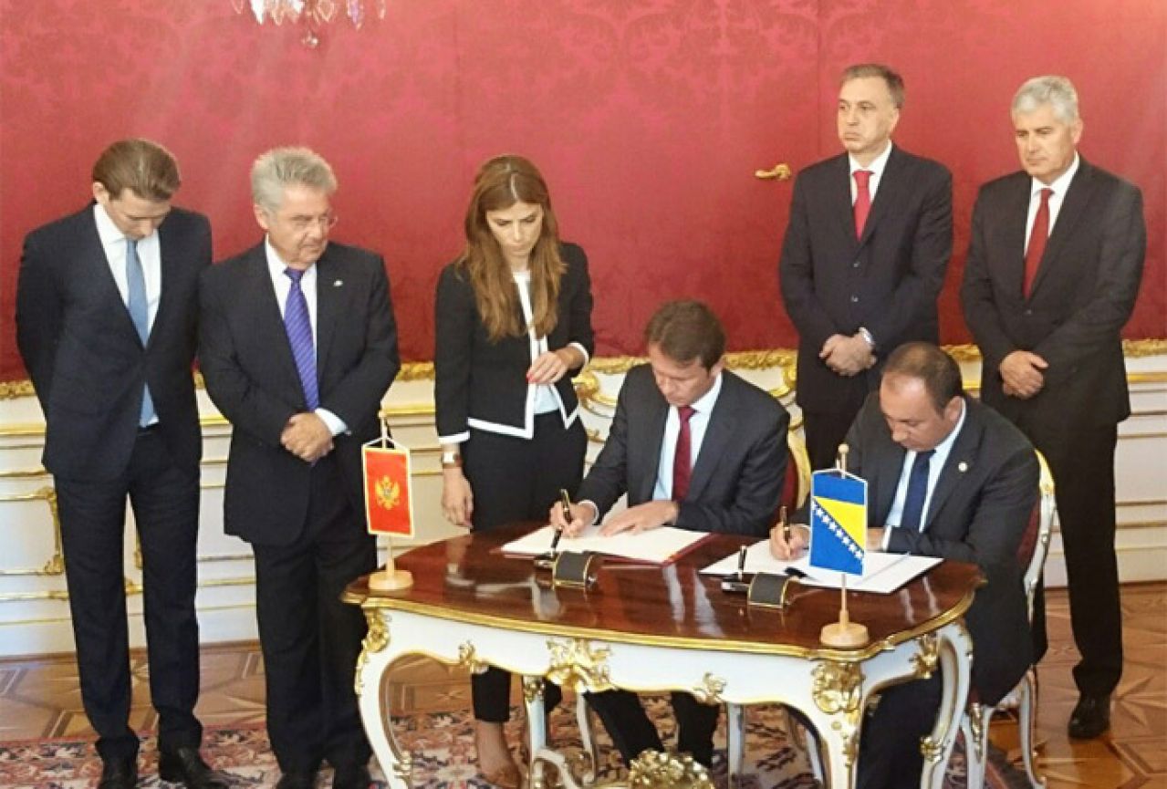 Potpisan sporazum o granici između Bosne i Hercegovine i Crne Gore