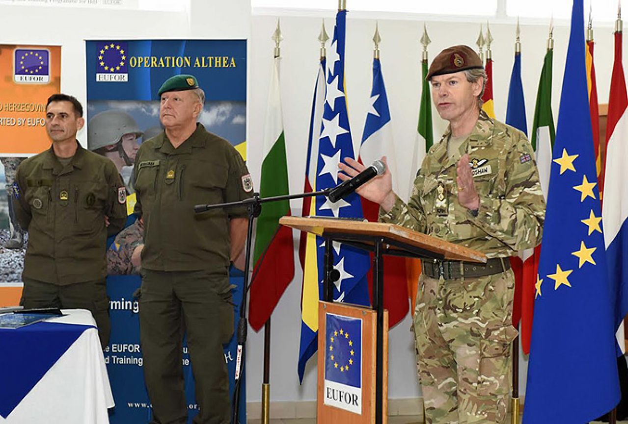 General Bradshaw: Ponosan sam na doprinos EUFOR-a u profesionalizaciji OS BiH