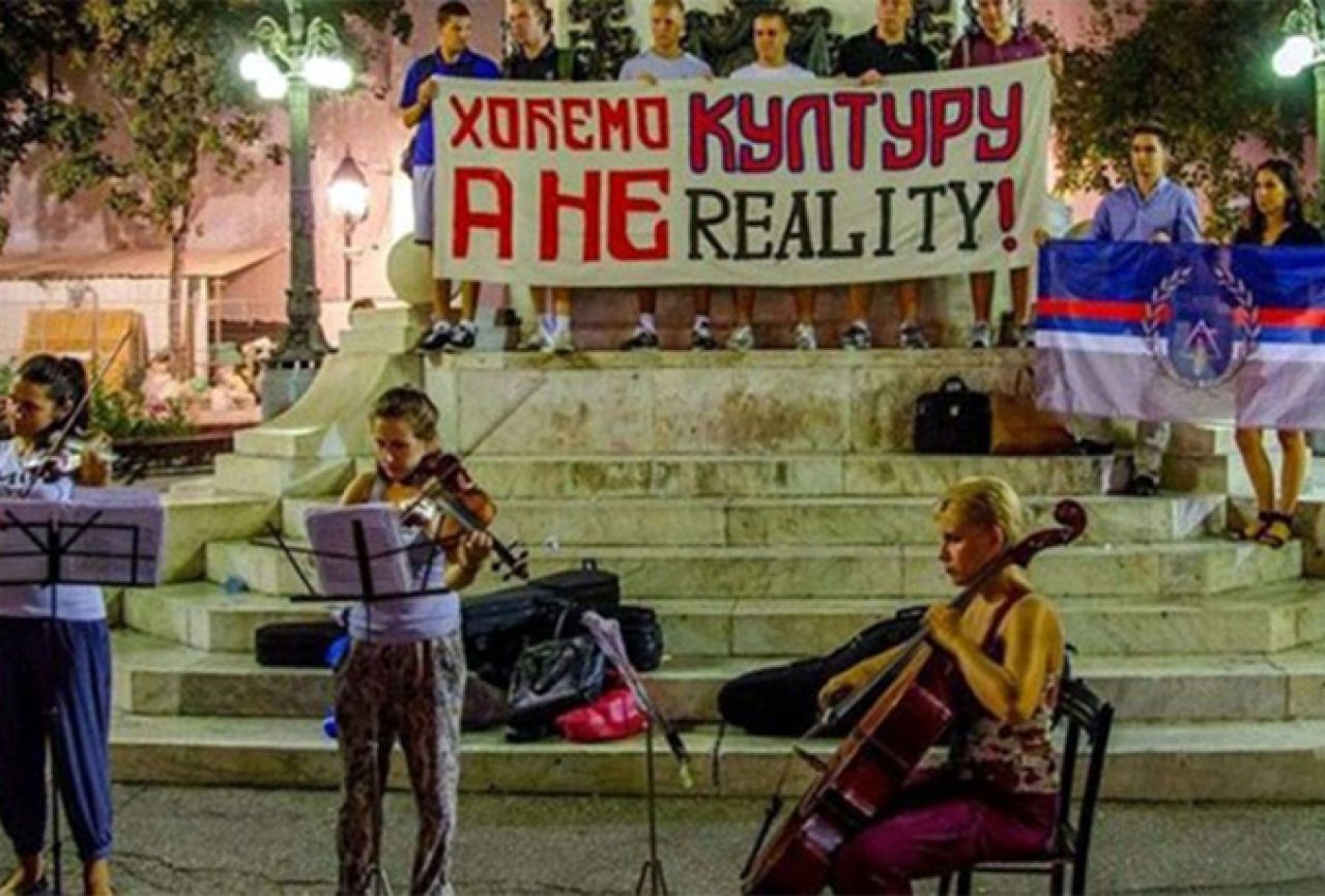 Studenti protiv realityja - hoćemo kulturu, dosta je nemorala i gluposti