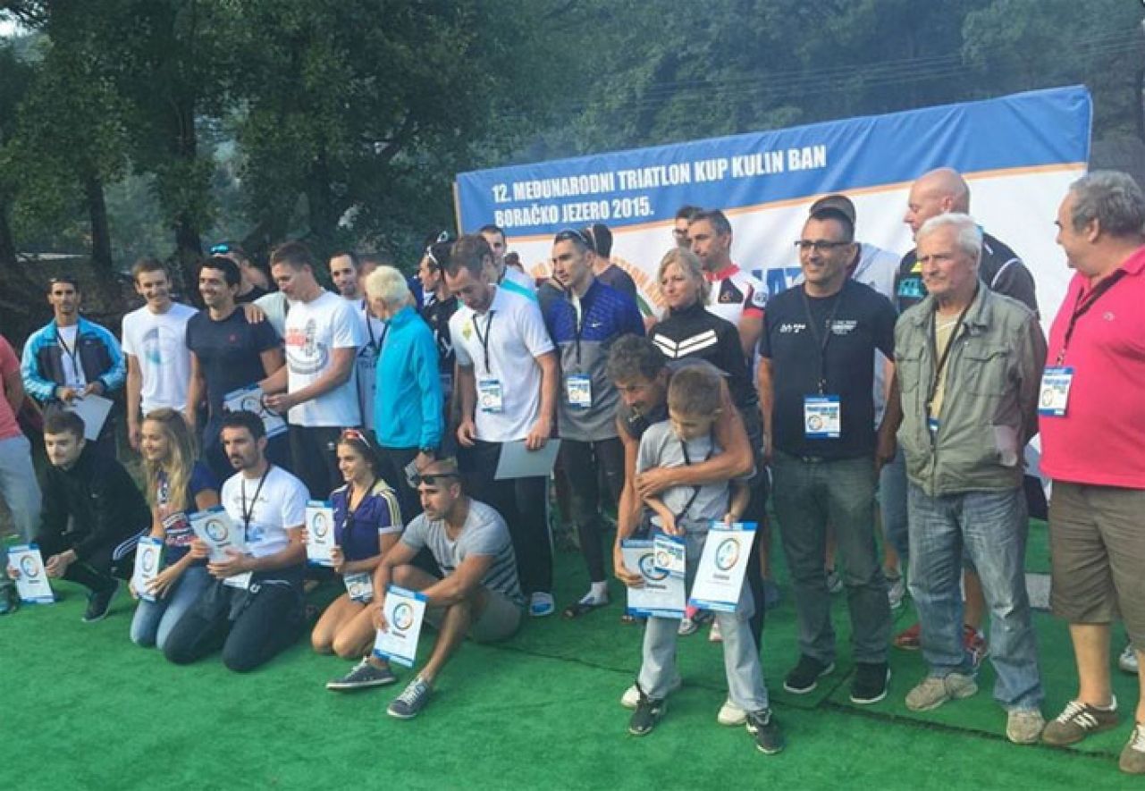 Održan triatlon kup "Kulin ban'' Boračko jezero 2015.