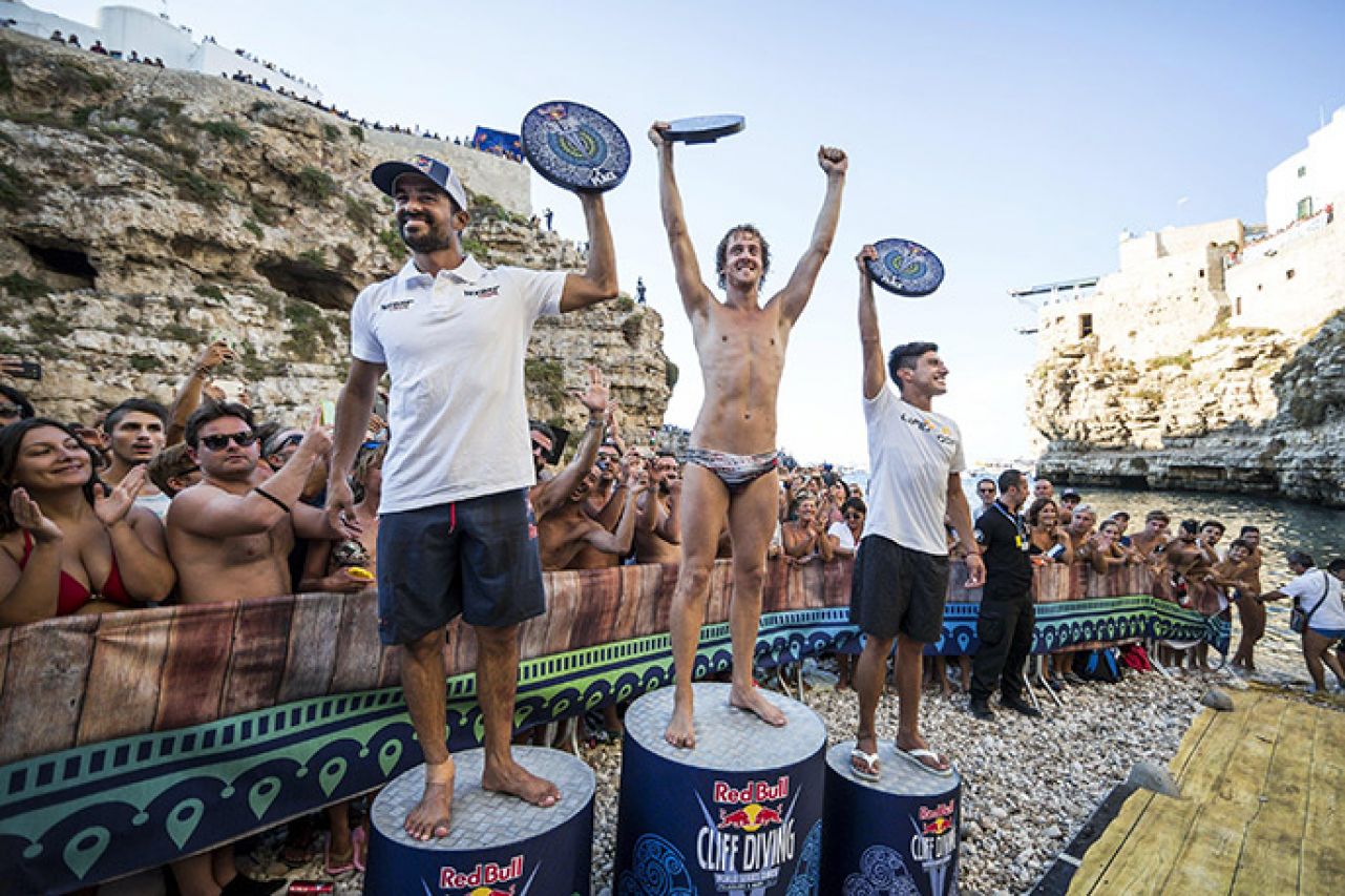 Red Bull Cliff Diving Svjetsko prvenstvo: Sjajno natjecanje u Italiji