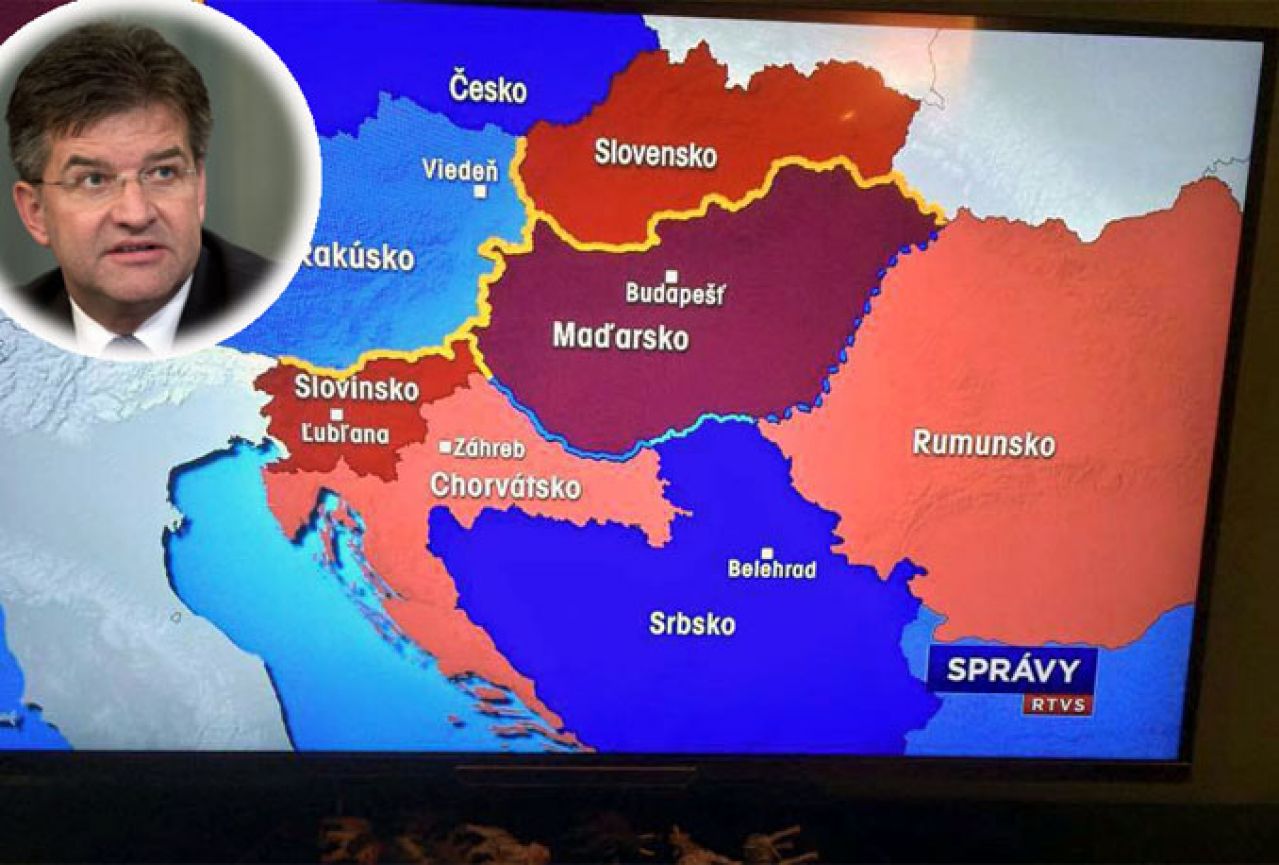 Sporna mapa: Slovačka državna televizija morat će se ispričati