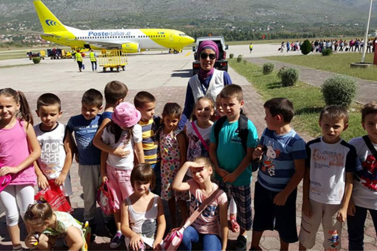Nezaboravna posjeta učenika Zračnoj luci Mostar