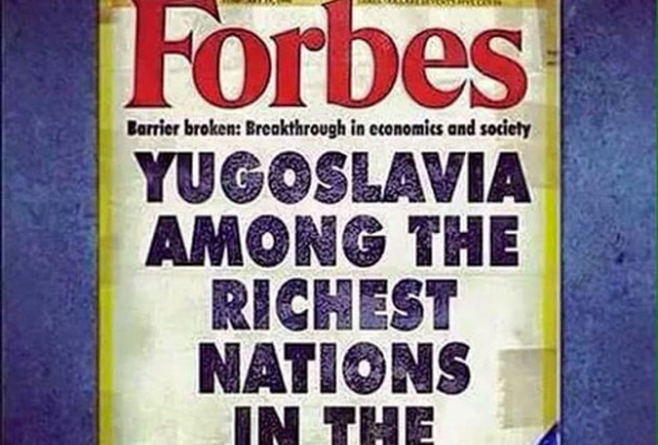 Nekad bilo, sad se spominjalo: Za Forbes Jugoslavija među najmoćnijima