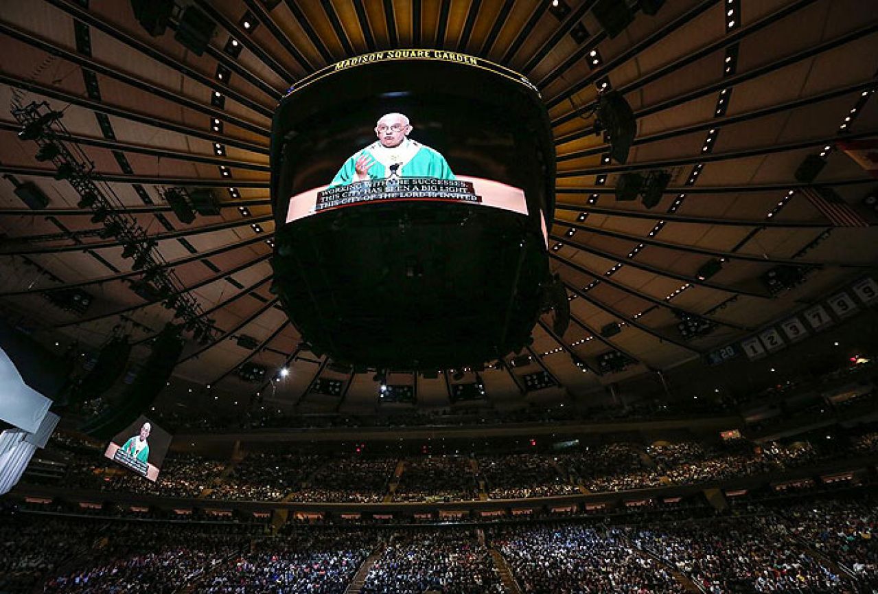 Papa Franjo održao misu u Madison Square Gardenu