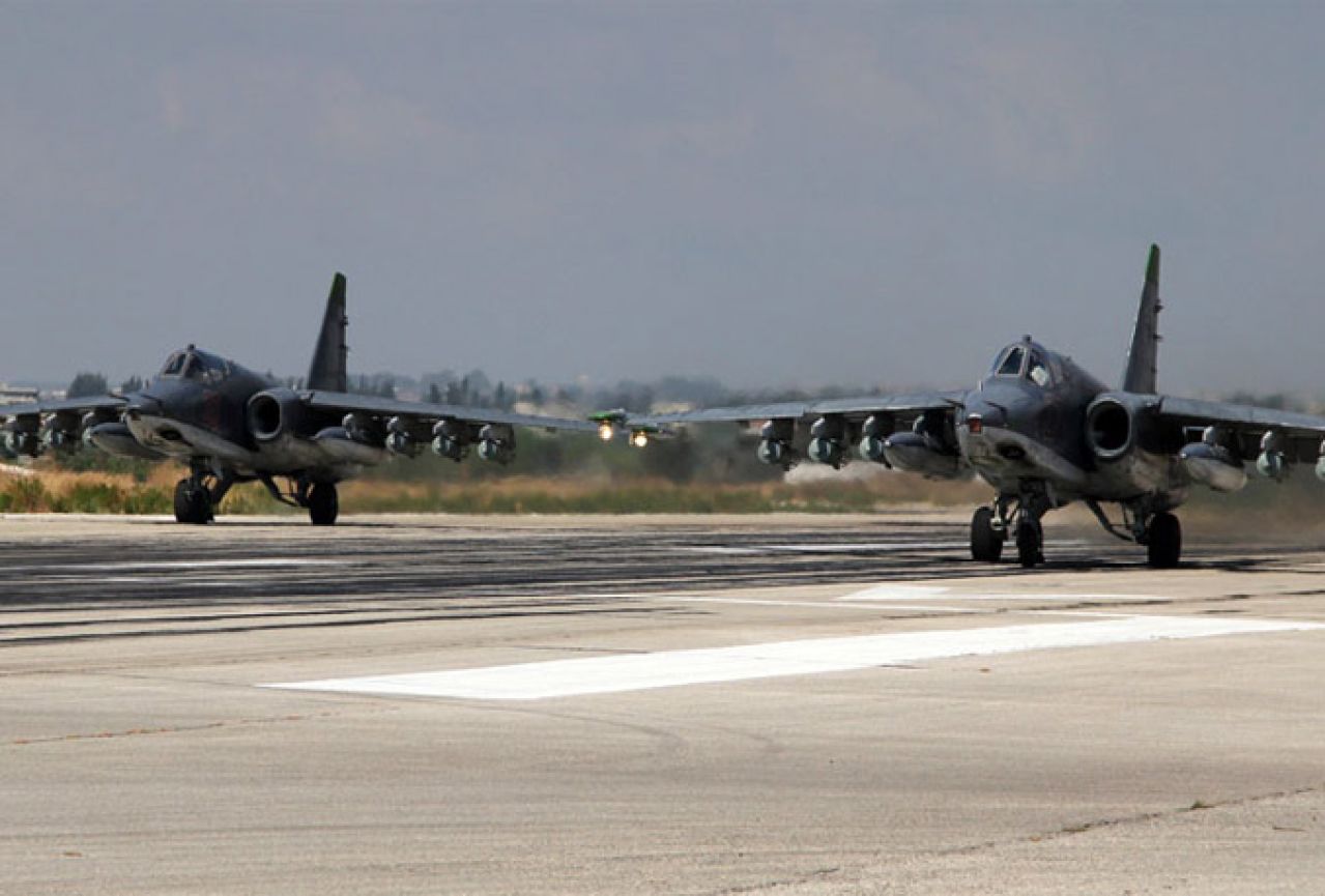 Rusko zrakoplovstvo nastavlja bombardirati po Siriji