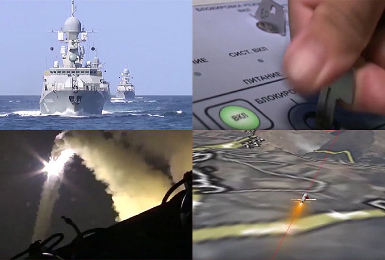 Ruska mornarica iz Kaspijskog mora krstarećim raketama gađala islamiste u Siriji