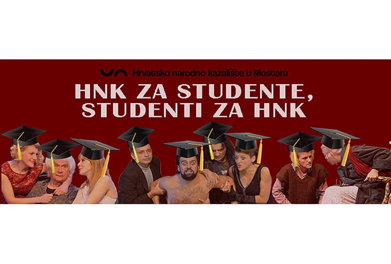 HNK Mostar pokrenuo kampanju popularizacije kazališta među studentima