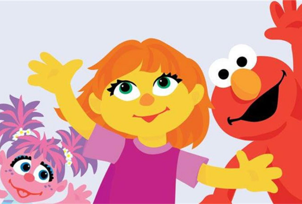 Julia - djevojčica s autizmom novi lik 'Sesame Streeta' 