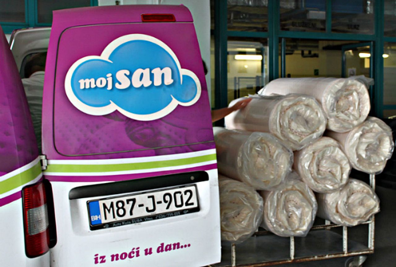 MojSan donirao madrace Sveučilišnoj kliničkoj bolnici Mostar i Kantonalnoj bolnici Safet Mujić