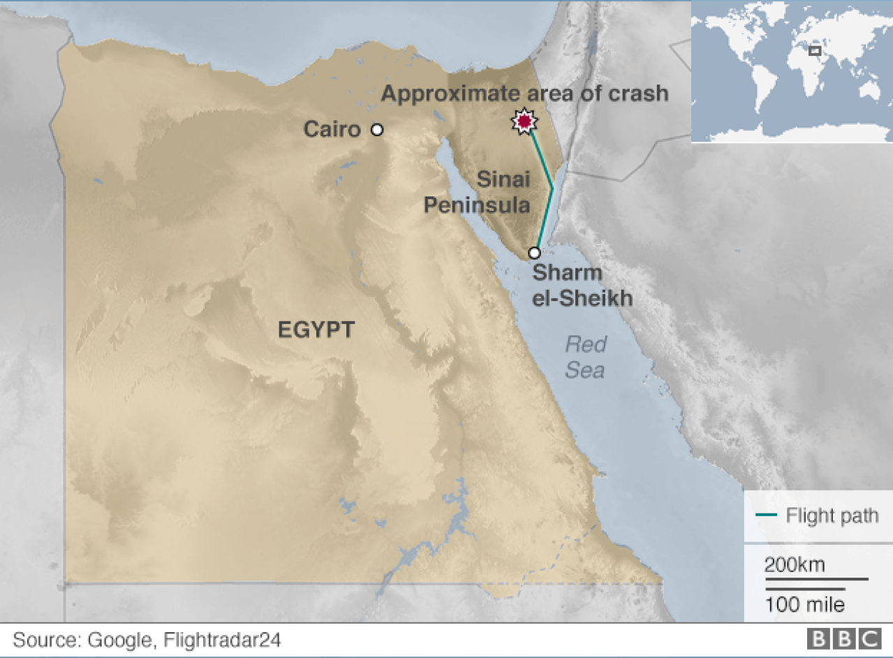 Ruski istražitelji u Egiptu: Crne kutije iz zrakoplova na analizi