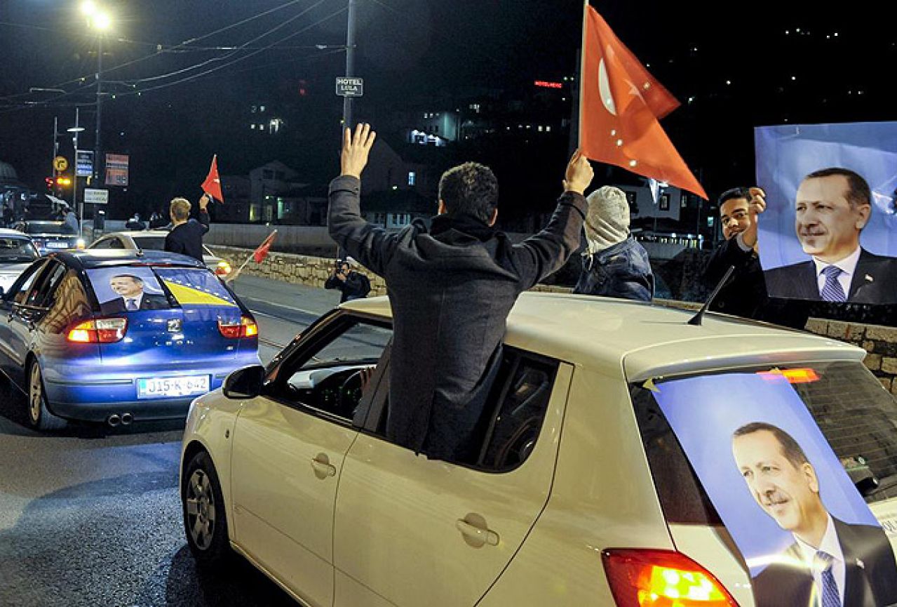 Pogledajte kako je pobjeda Erdoganove stranke proslavljena u Sarajevu