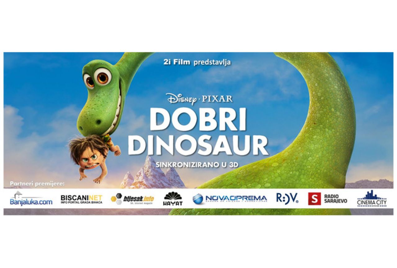 Nova 2D i 3D avantura 'Dobri dinosaur'