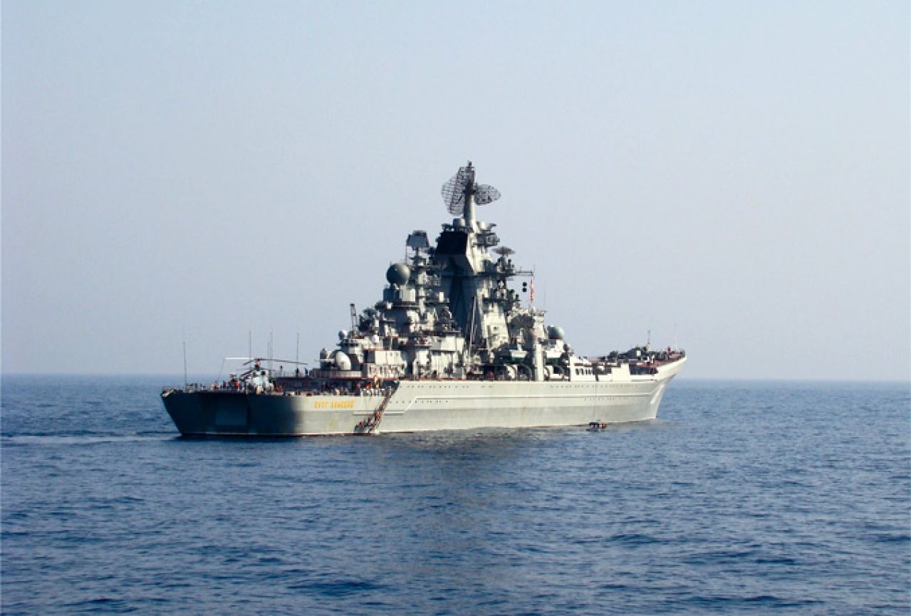 Moćna ruska krstarica uplovila u vode Sirije