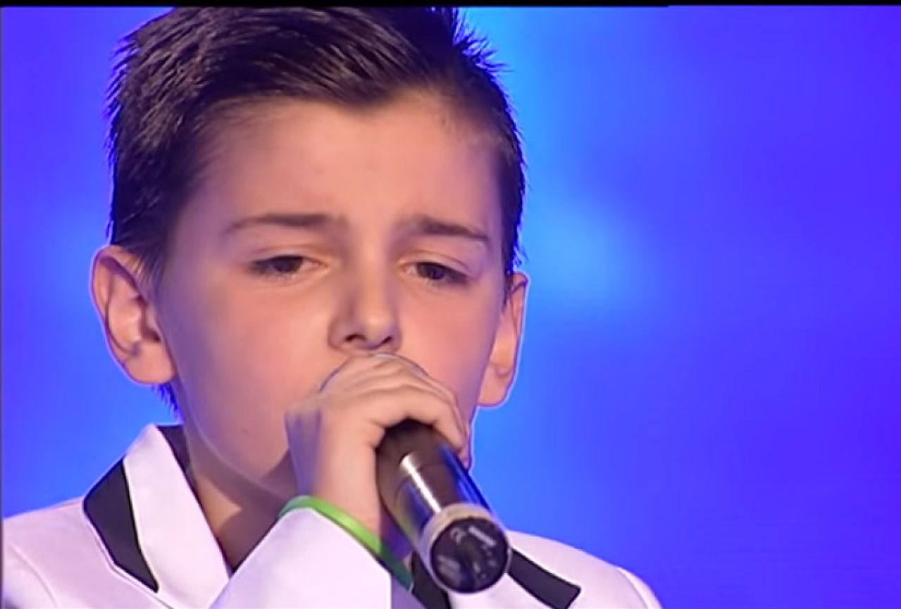 Mali Marko raspametio žiri i publiku Čolićevom pjesmom