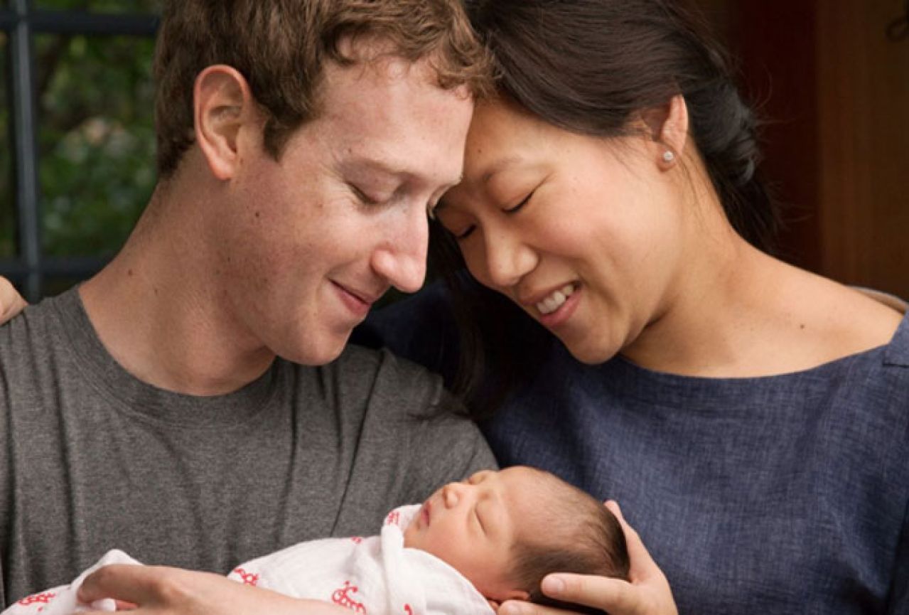 Zuckerberg u čast rođenja kćeri donirao 99% dionica Facebooka!