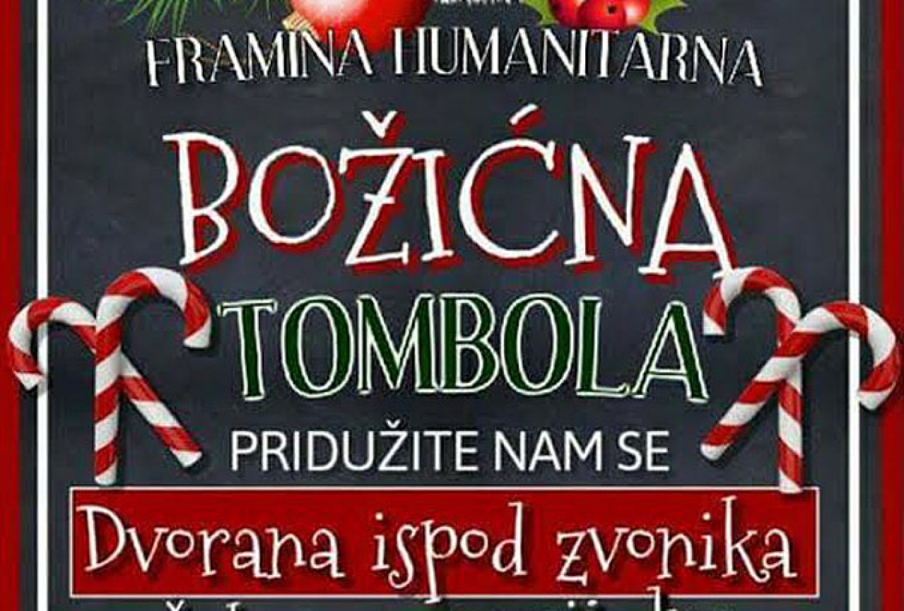 Frama Mostar poziva na ‘Božićnu tombolu’
