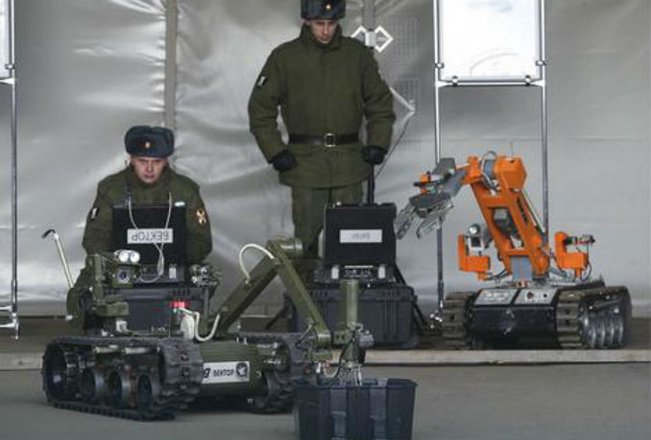 Putin poslao robote na ratište