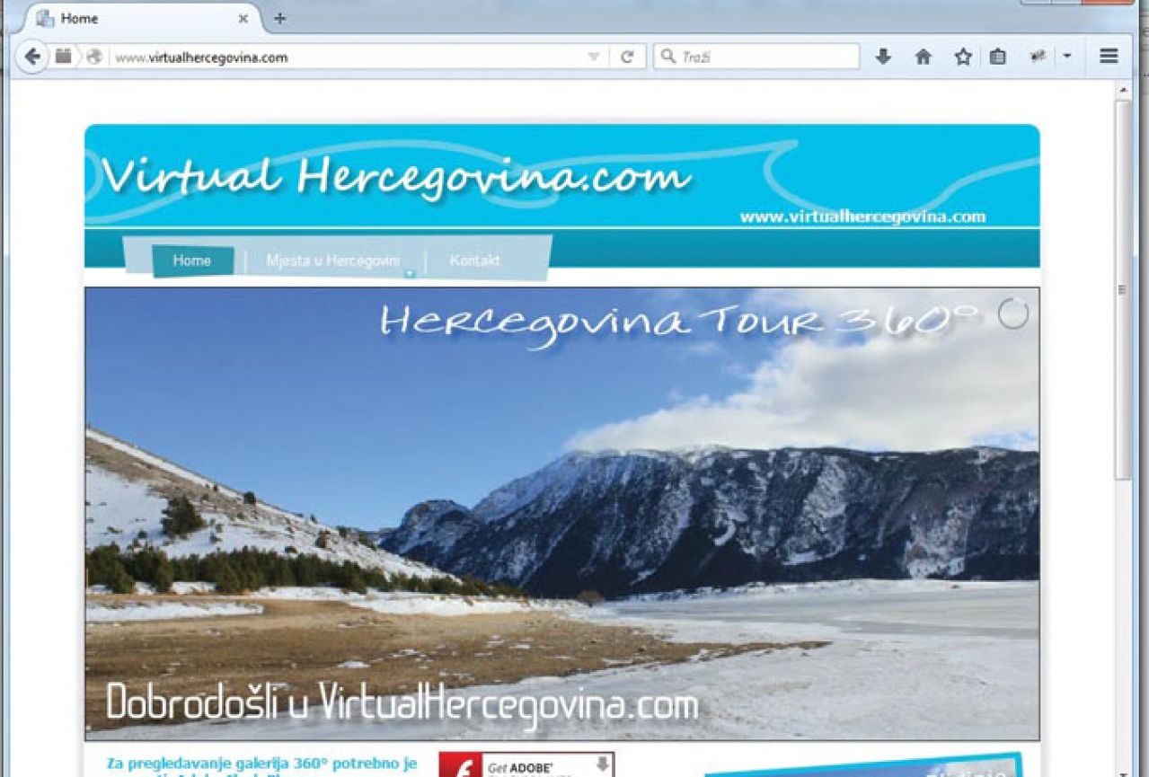 Širokobriješka udruga Ganganet predstavila virtualni vodič kroz Hercegovinu