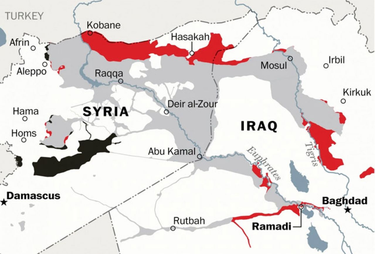 Islamska država izgubila 40 posto područja