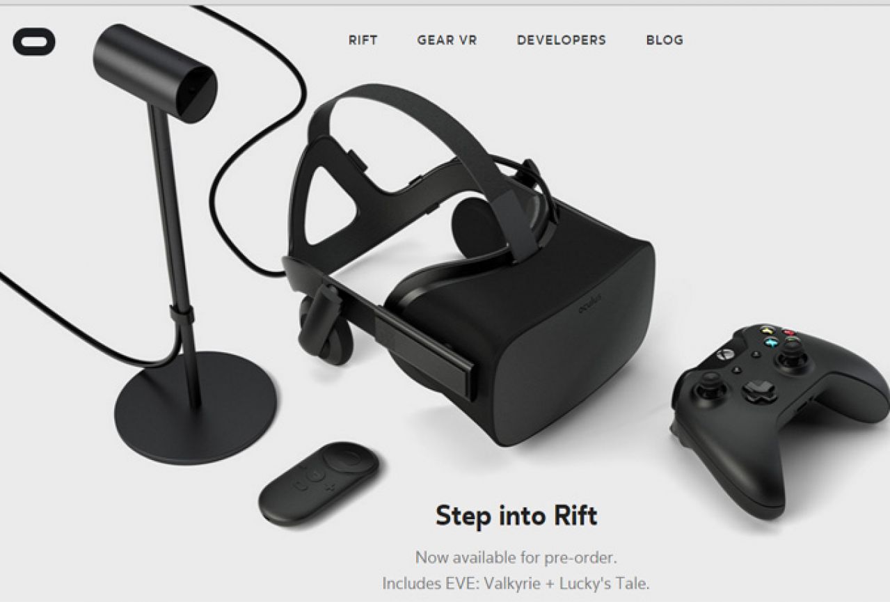 Facebook u pretprodaju pustio Oculus Rift - konzolnu virtualne realnosti