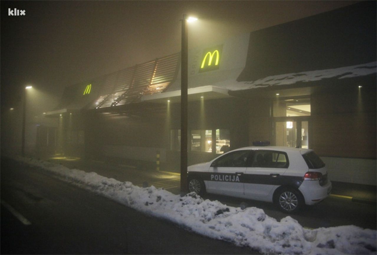 Oružana pljačka McDonald'sa, policija traga za dvjema osobama