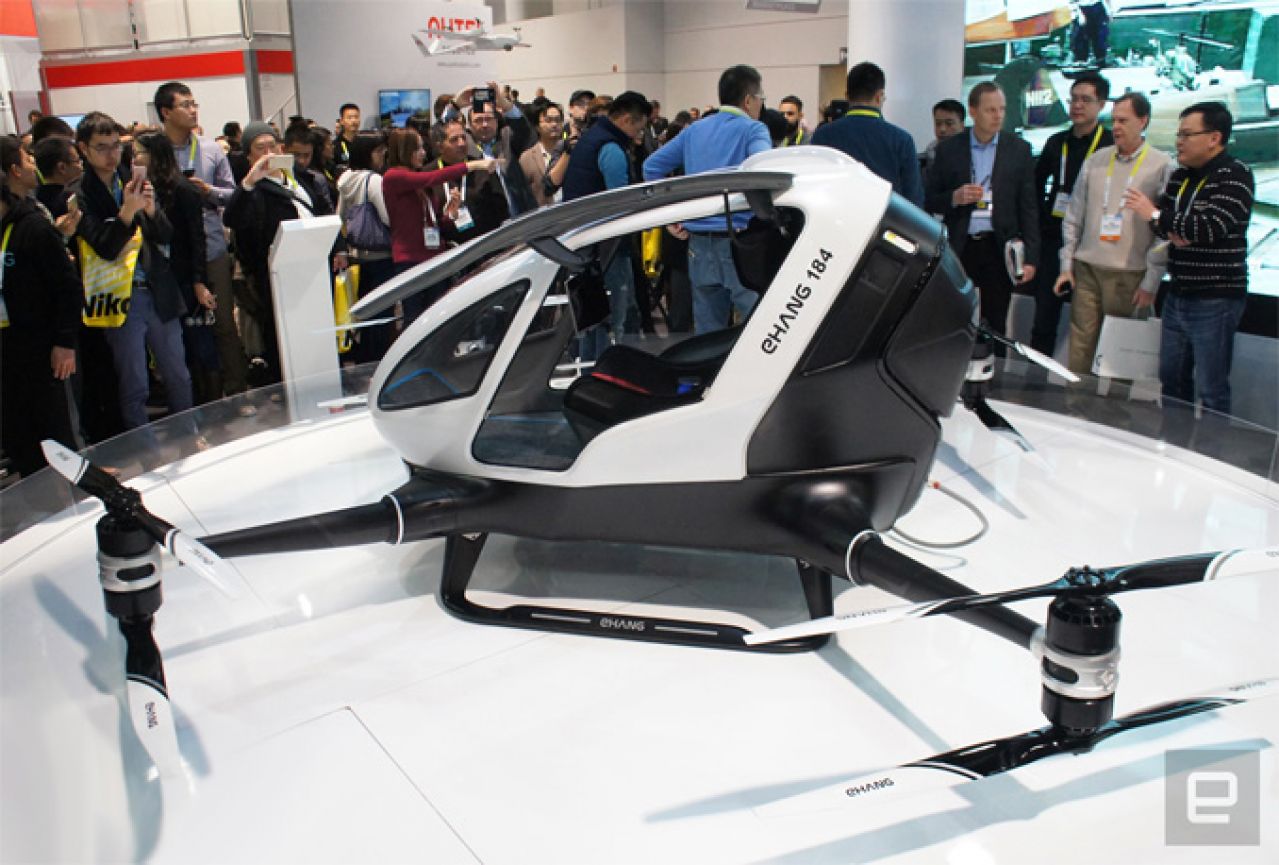 VIDEO | Kinezi predstavili drone za prijevoz ljudi