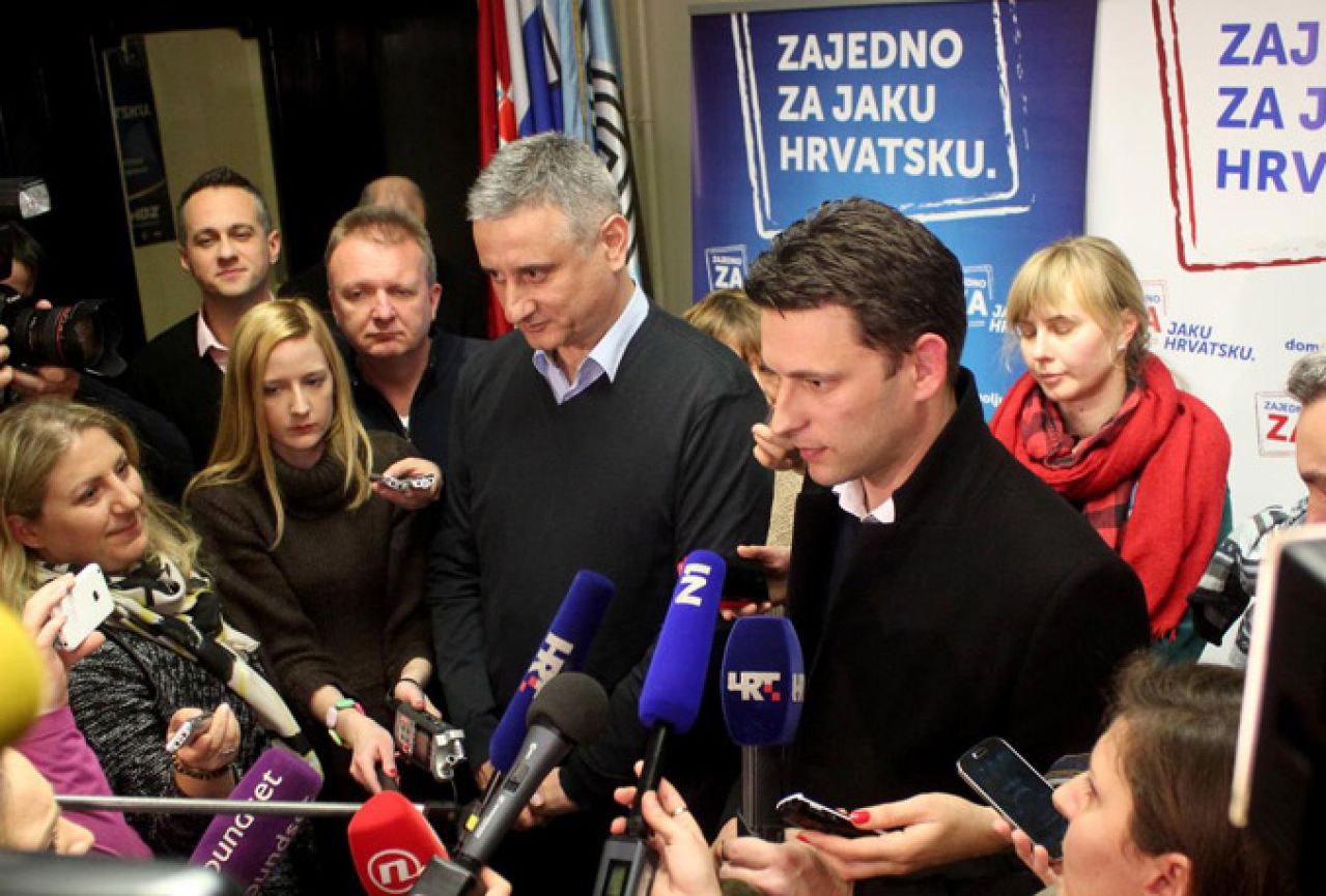 HDZ podržao Karamarka; počeli pregovori o kandidatima za ministartske pozicije