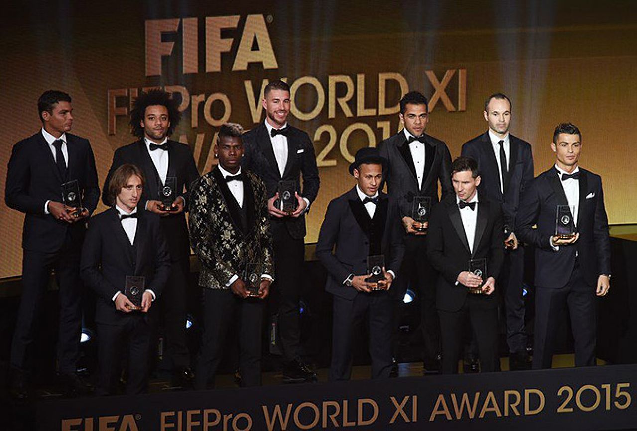 Luka Modrić u najboljoj momčadi svijeta za 2015. godinu