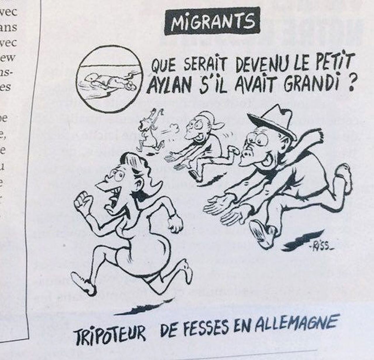 Charlie Hebdo šokira: Objavili karikaturu mališana Aylana kako izvodi seksualne napade
