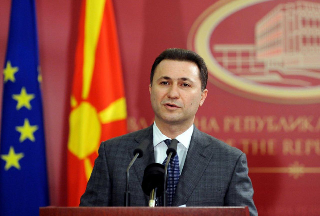 Makedonski premijer Gruevski: U petak podnosim ostavku