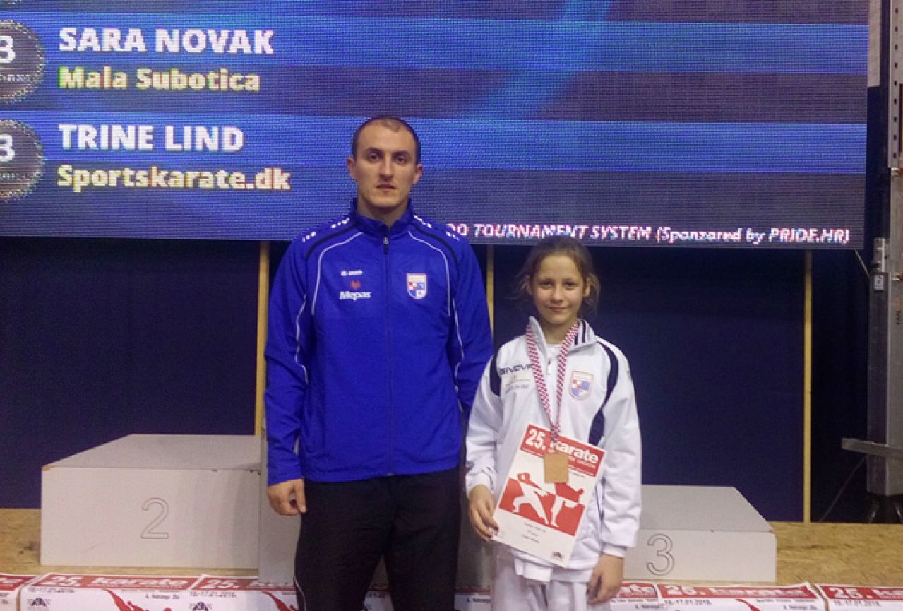 Lukas Lovrić i Bruna Ćorić brončani na jakom turniru u Samoboru